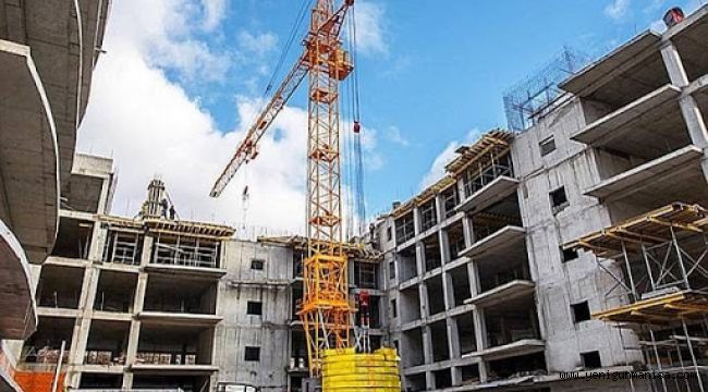 İnşaat maliyet endeksi yıllık %25,02, aylık %2,68 arttı