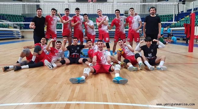 Turgutlu Belediyespor Erkek Voleybol Takımı’ndan Bir Galibiyet Daha