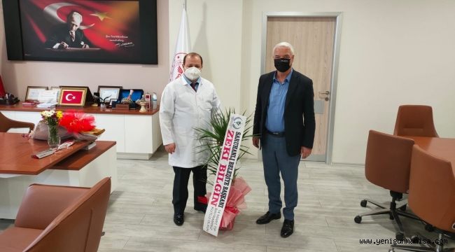 Başkan Bilgin, Kendisini İyileştiren Sağlıkçıları Unutmadı