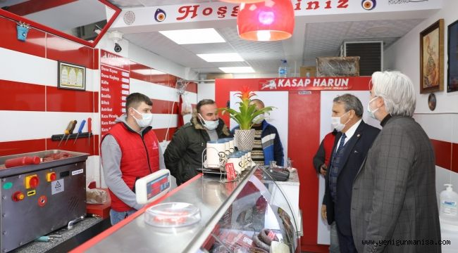 Başkan Çerçi, Ayn-i Ali ve Tevfikiye’de esnaf ziyareti yaptı