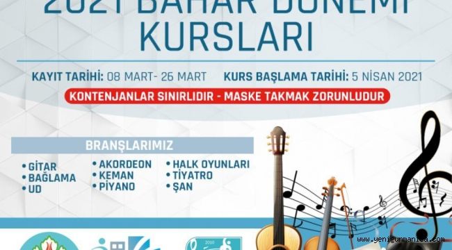 Büyükşehir Konservatuvarı Kurs Kayıtları Başlıyor