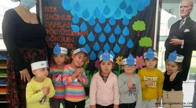 Büyükşehirli Minikler  Dünya Su Gününü Kutladı