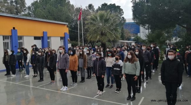 Hedef Lisesi, Çanakkale Zaferini ve Şehitlerini Unutmadı