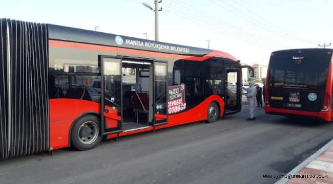 Manisa Büyükşehirden ALES adaylarına otobüs desteği