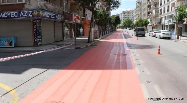 Tercihli Otobüs Yollarında Çalışmalar Sürüyor