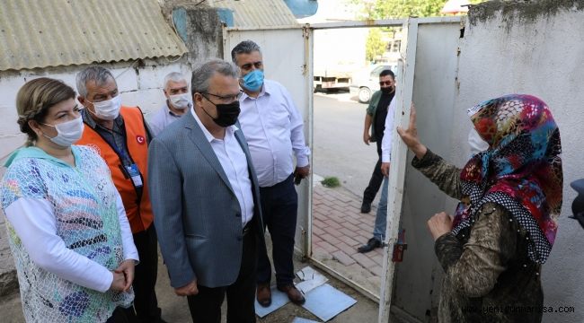 YUNUSEMRE RAMAZAN AYINDA DA İHTİYAÇ SAHİPLERİNİN YANINDA 