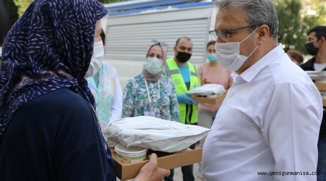 YUNUSEMRE RAMAZAN’DA DA VATANDAŞININ YANINDAYDI