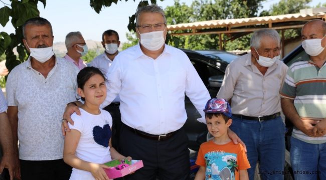 BAŞKAN ÇERÇİ ORTAKÖY’DE VATANDAŞLARLA BULUŞTU