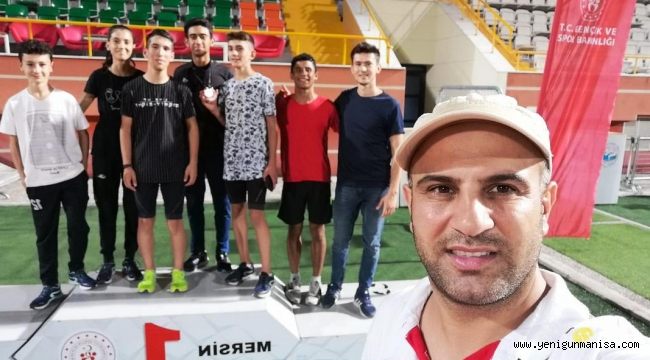 AKHİSARLI MİLLİ ATLET TÜRKİYE İKİNCİSİ OLDU