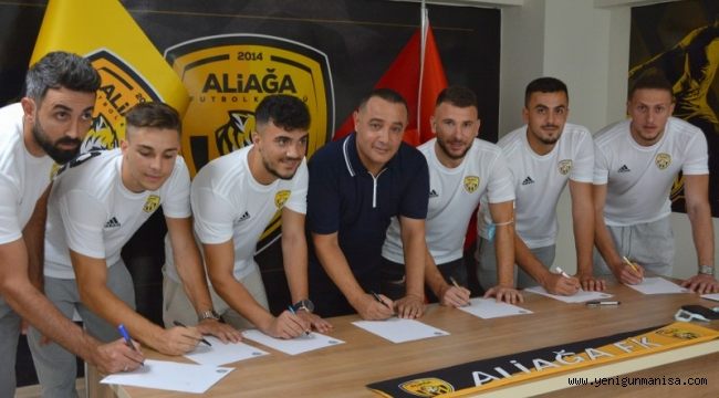 Aliağaspor FK, Transfer Dönemine Hızlı Girdi