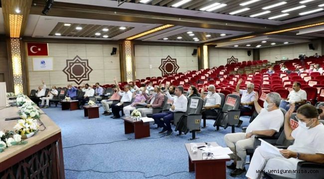 YUNUSEMRE MECLİSİNİN GÜNDEMİNDE YANGINLAR VARDI