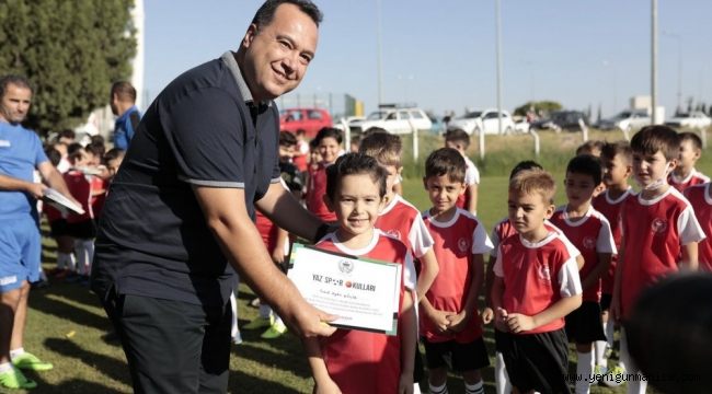 AKHİSAR BELEDİYESİ YAZ SPOR OKULLARINDA 527 ÖĞRENCİ  YARARLANDI