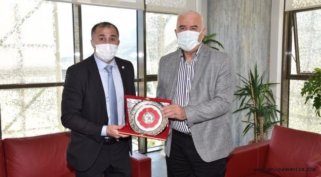 Manisa BBSK Judo Federasyonu Başkanı’nı Ağırladı