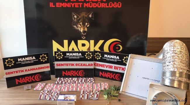 Manisa Emniyetinde  9 ayrı adrese uyuşturucu operasyonu