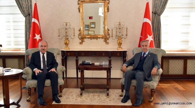 22. Dönem TBMM Başkanı Sayın Bülent Arınç Vali Karadeniz’i Ziyaret Etti
