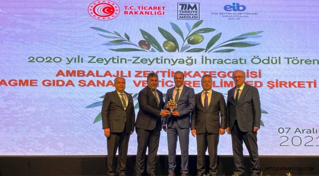 Zeytinyatınyağı ihracatında bu yıl hedef 50 bin ton