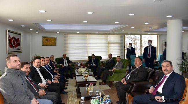 BAŞKAN ÇELİK,  TDBB YÖNETİMİNİ AĞIRLADI