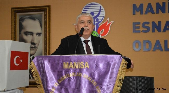 Manisa Ayakkabıcılar Esnaf Odası Olağan Genel Kurulu yapıldı 