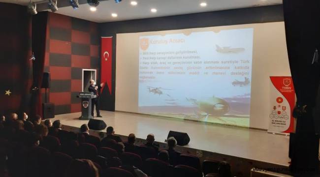 TÜRK SİLAHLI KUVVETLERİ GÜÇLENDİRME VAKFI TANITIM KONFERANSI (MER) KOLEJİNDE  YAPILDI