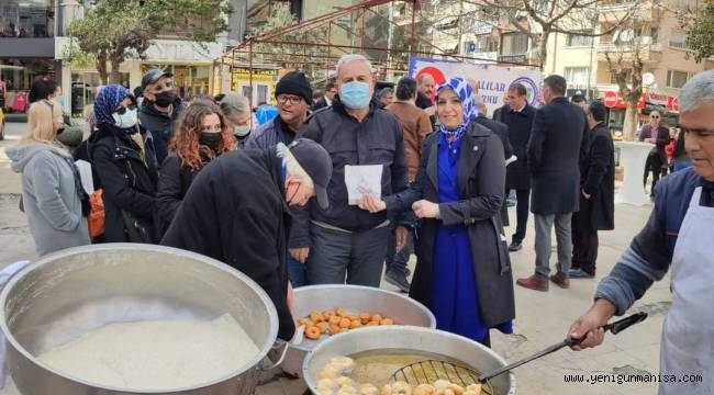 MANİSALILAR DERNEĞİNDEN ŞEHİTLER VE GAZİLER İÇİN LOKMA HAYRI 
