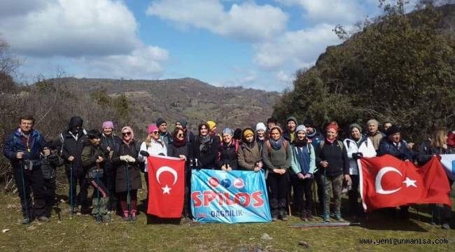 SPİLOS DAĞCILARI TÜRKMEN ŞELALESİ’NDE