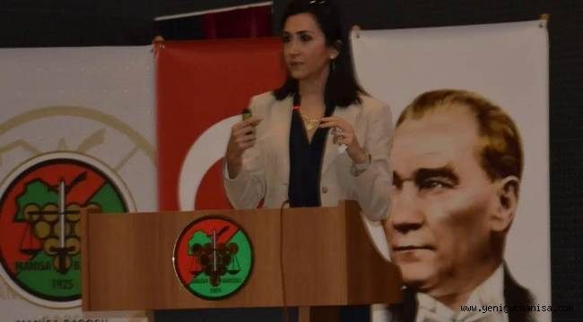 MANİSA BAROSUNDA  EĞİTİM DEVAM EDİYOR