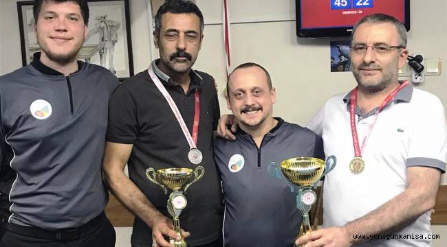  19 Mayıs Kupası 3 Bant Bilardo İl Birinciliği Yapıldı