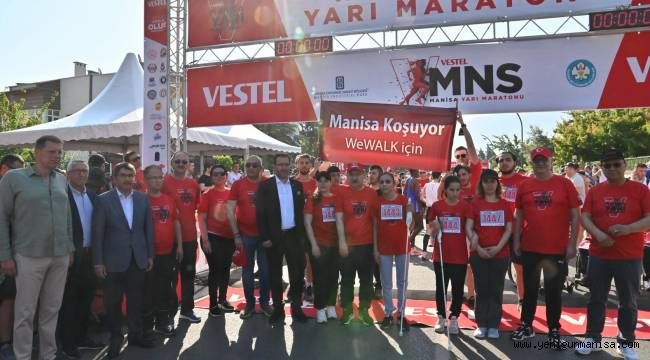 “Uluslararası Vestel Manisa Yarı Maratonu”  heyecanı yaşandı 