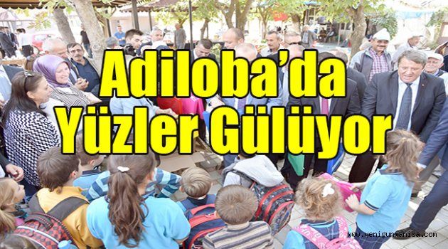 Adiloba’da Yüzler Gülüyor