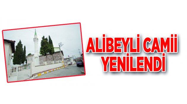 Alibeyli Camii Yenilendi