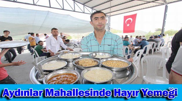 Aydınlar Mahallesinde Hayır Yemeği