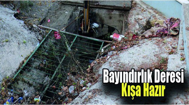 Bayındırlık Deresi Kışa Hazır
