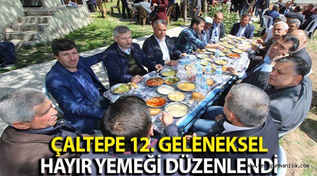 ÇALTEPE 12. GELENEKSEL HAYIR YEMEĞİ DÜZENLENDİ