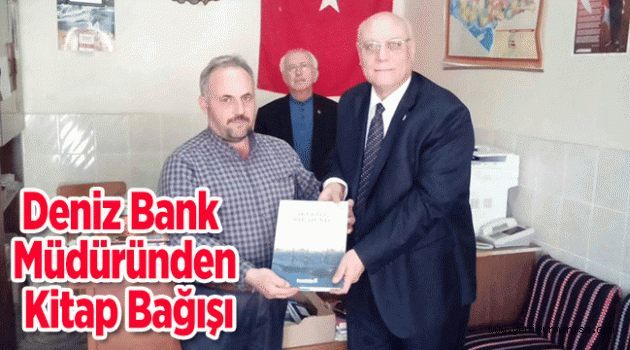 Deniz Bank Müdüründen Kitap Bağışı