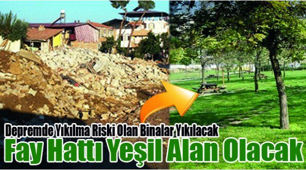 Fay Hattı Yeşil Alan Olacak