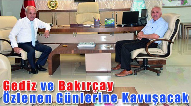 Gediz Ve Bakırçay Özlenen Günlerine Kavuşacak