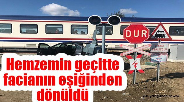 Hemzemin geçitte facianın eşiğinden dönüldü