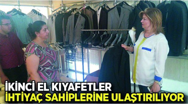 Ikinci El Kiyafetler Ihtiyaç Sahiplerine Ulaştiriliyor