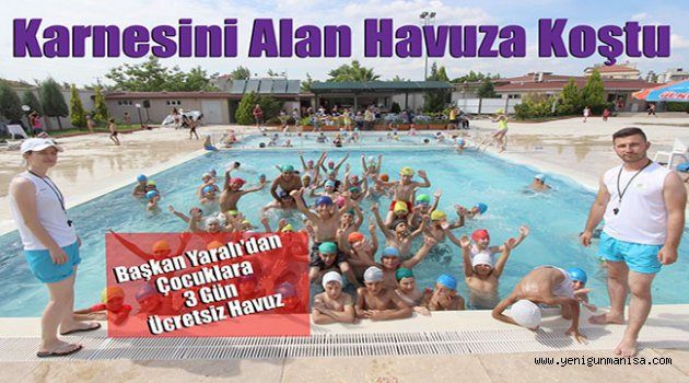 Karnesini Alan Havuza Koştu