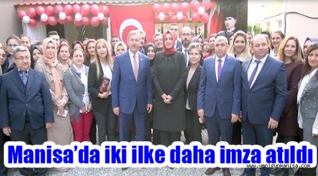 Manisa’da iki ilke daha imza atıldı