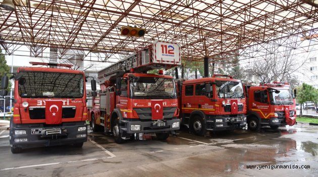 Manisa Şanlı Türk Bayrakları İle Donatıldı