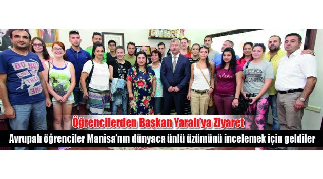 Öğrencilerden Başkan Yaralı’ya Ziyaret
