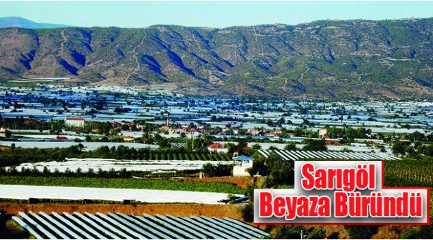 Sarıgöl Beyaza Büründü