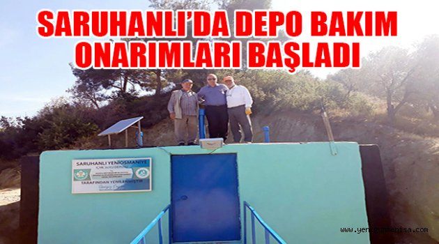 SARUHANLI’DA DEPO BAKIM ONARIMLARI BAŞLADI