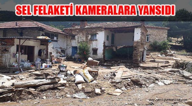 SEL FELAKETİ KAMERALARA YANSIDI