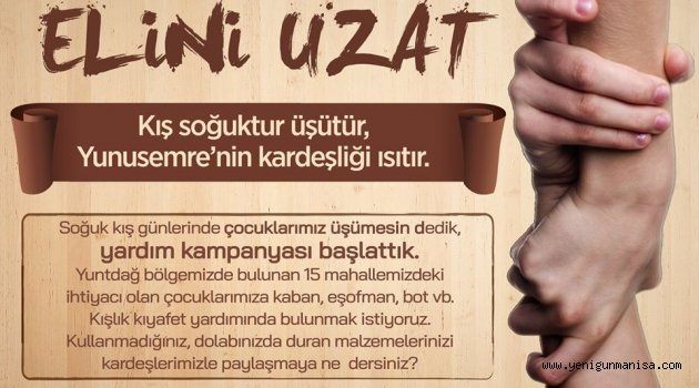 YUNUSEMRE’NİN KARDEŞLİĞİ YUNTDAĞI’NI ISITACAK