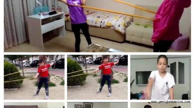 YUNUSEMRELİ JUDOCULAR ÇALIŞMALARINA EVDE DEVAM EDİYOR