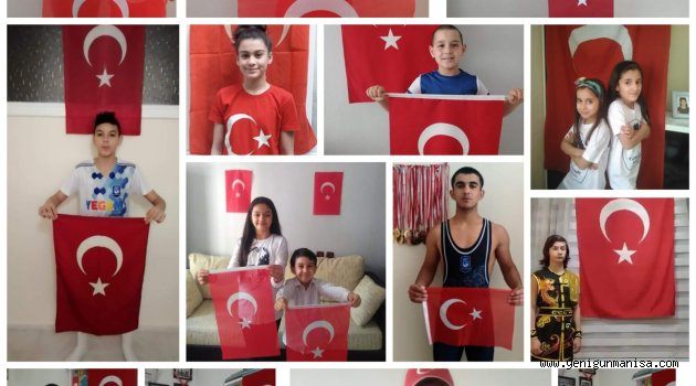 YUNUSEMRELİ SPORCULARDAN 23 NİSAN KUTLAMASI